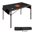 Clemson Tigers Black Travel Table