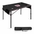 New York Giants Black Travel Table