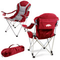 Arkansas Razorbacks Red Reclining Camp Chair
