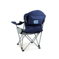North Carolina Tar Heels Navy Reclining Camp Chair
