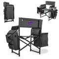 Kansas State Wildcats Gray/Black Fusion Folding Chair