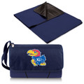 Kansas Jayhawks Navy Blanket Tote