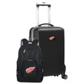 Detroit Red Wings Deluxe 2-Piece Backpack & Carry-On Set