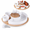 Denver Broncos Symphony Appetizer Serving Set