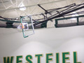 Gared Side Fold / Side Braced Ceiling Suspended Basketball Backstop