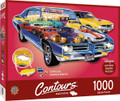 Countours Hot Rod 1000 Piece Shaped Puzzle