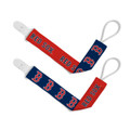 Boston Red Sox Baby Pacifier Clips