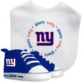 New York Giants Infant Bib & Shoes Gift Set