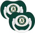 Oakland Athletics Baby Pacifier 2-Pack