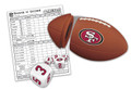 San Francisco 49ers Shake N' Score Travel Dice Game