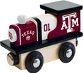 Texas A&M Aggies Wood Train Engine