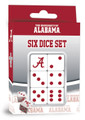 Alabama Crimson Tide Dice Set
