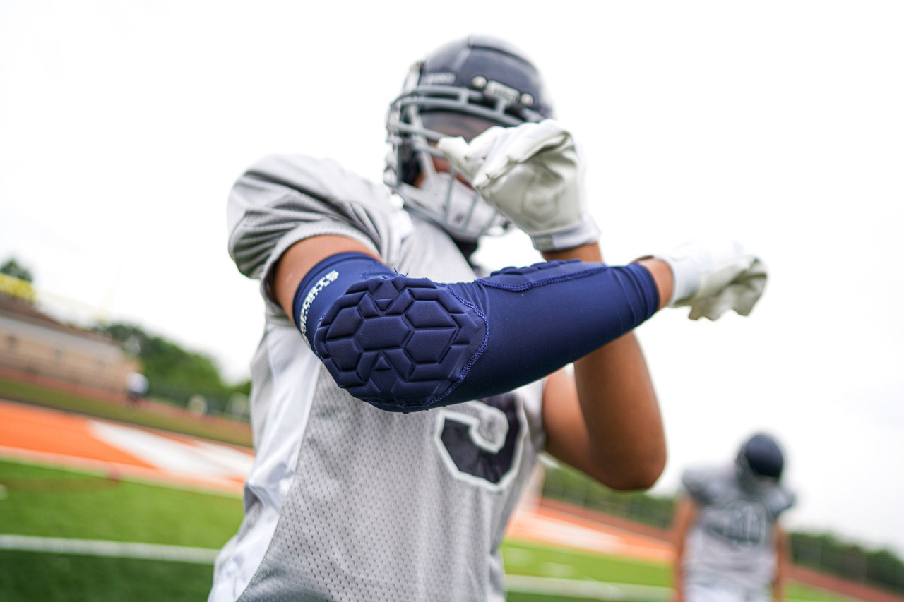 Sports Unlimited Youth/Adult Padded Forearm Elbow Sleeves Pair