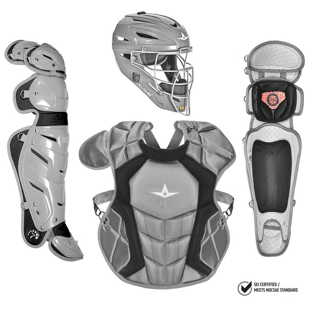 Pack Complet Attrape-Baseball Jeune All-Star System7 Axis - Protection NOCSAE