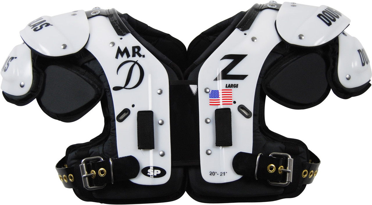 Douglas Womens Zena Ms D Pzmsd Lineman Football Shoulder Pads Sports Unlimited 