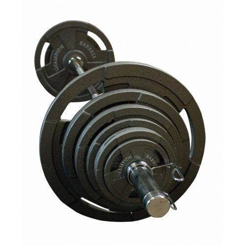 Champion Barbell Economy 300 Olympic Weight Set Sports Unlimited