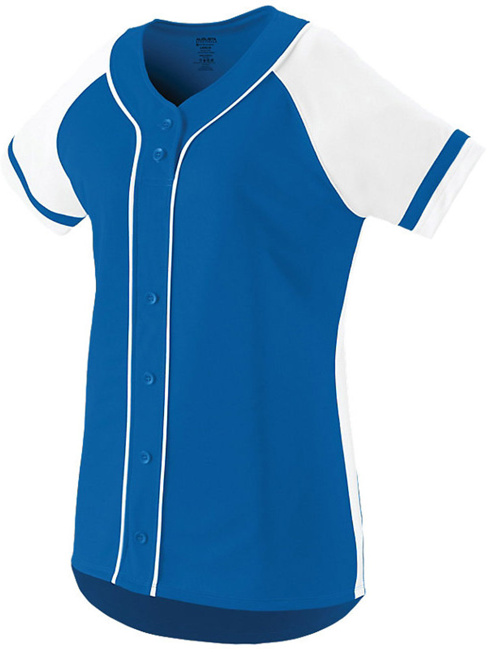 Ladies/Girls Softball Full Button Jersey