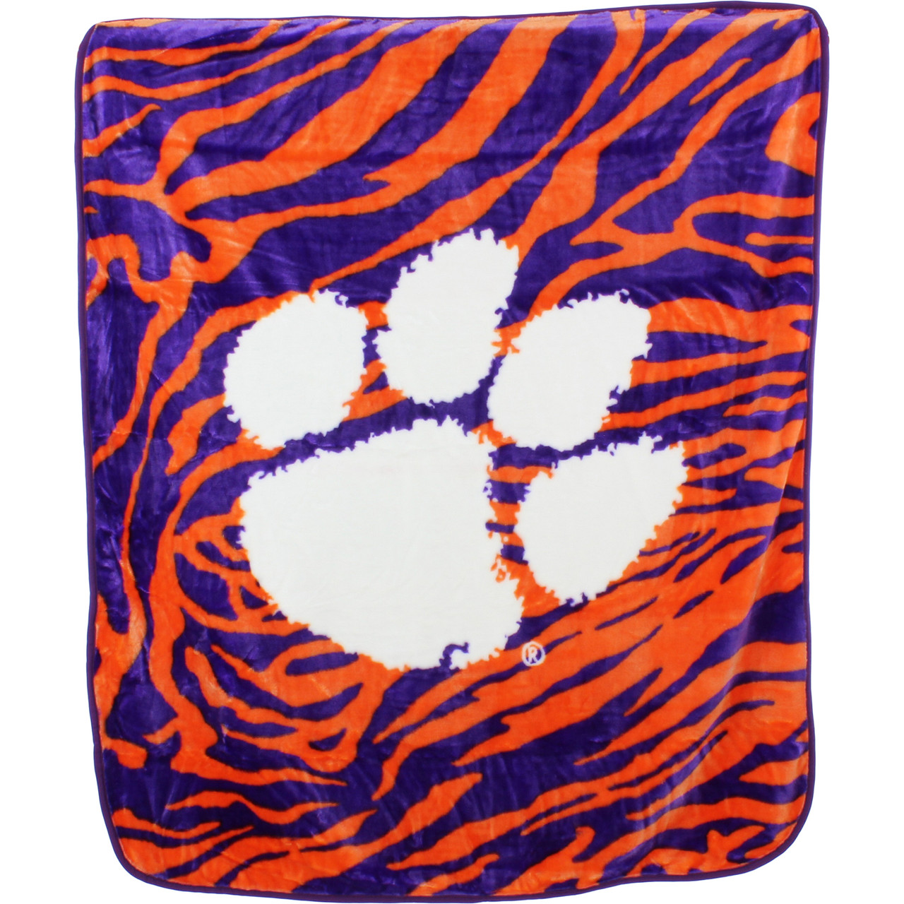 LSU Tigers 'Signature' Raschel Throw Blanket