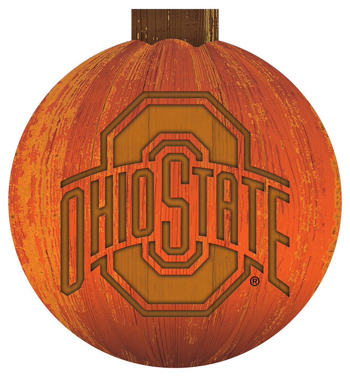 Ohio State Buckeyes 12 ohio-state-buckeyes-12-halloween-pumpkin-sign-sports-unlimited