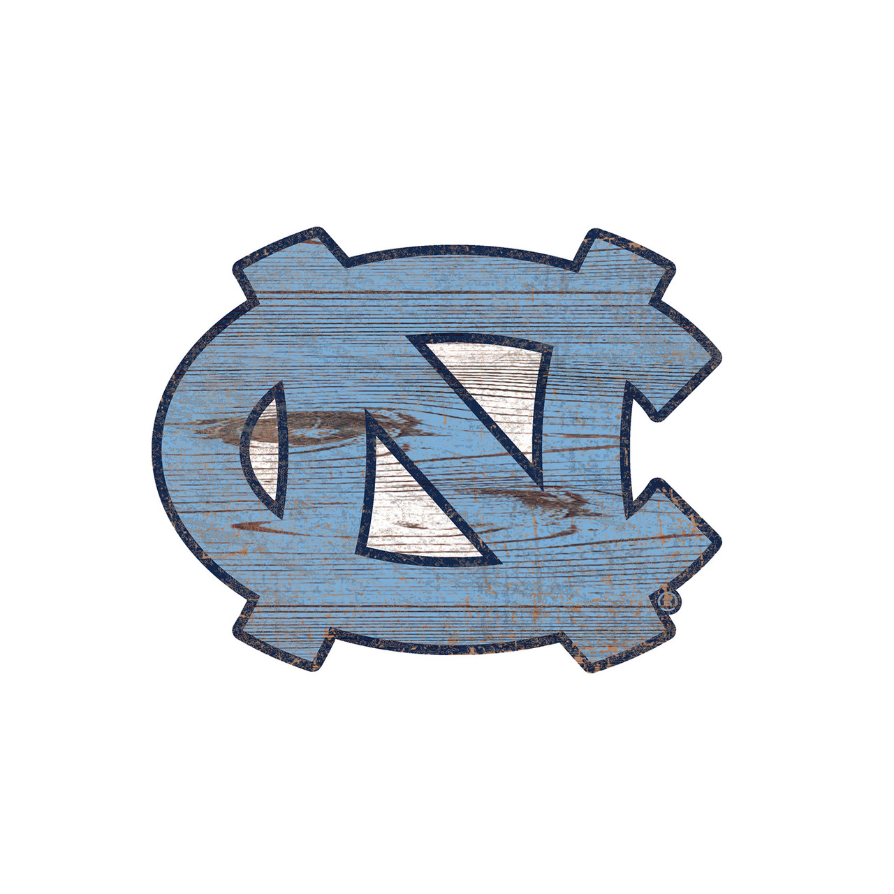 Ncaa North Carolina Tar Heels 3d Logo Series Wall Art - 12