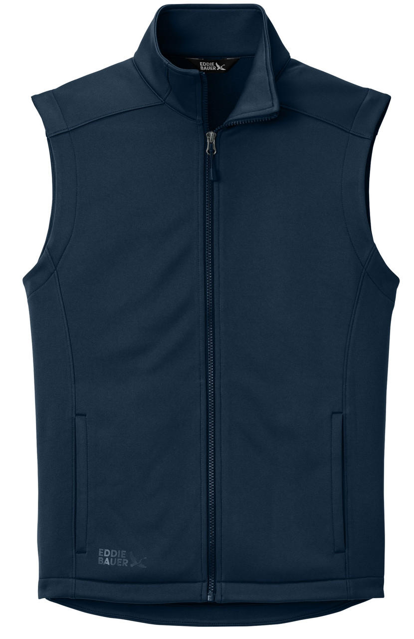 Eddie Bauer Men's Smooth Mid Layer Custom Fleece Vest - Sports