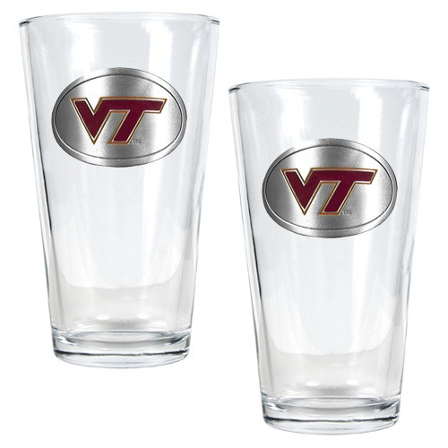 Great American Products Virginia Tech Hokies Pint Glass