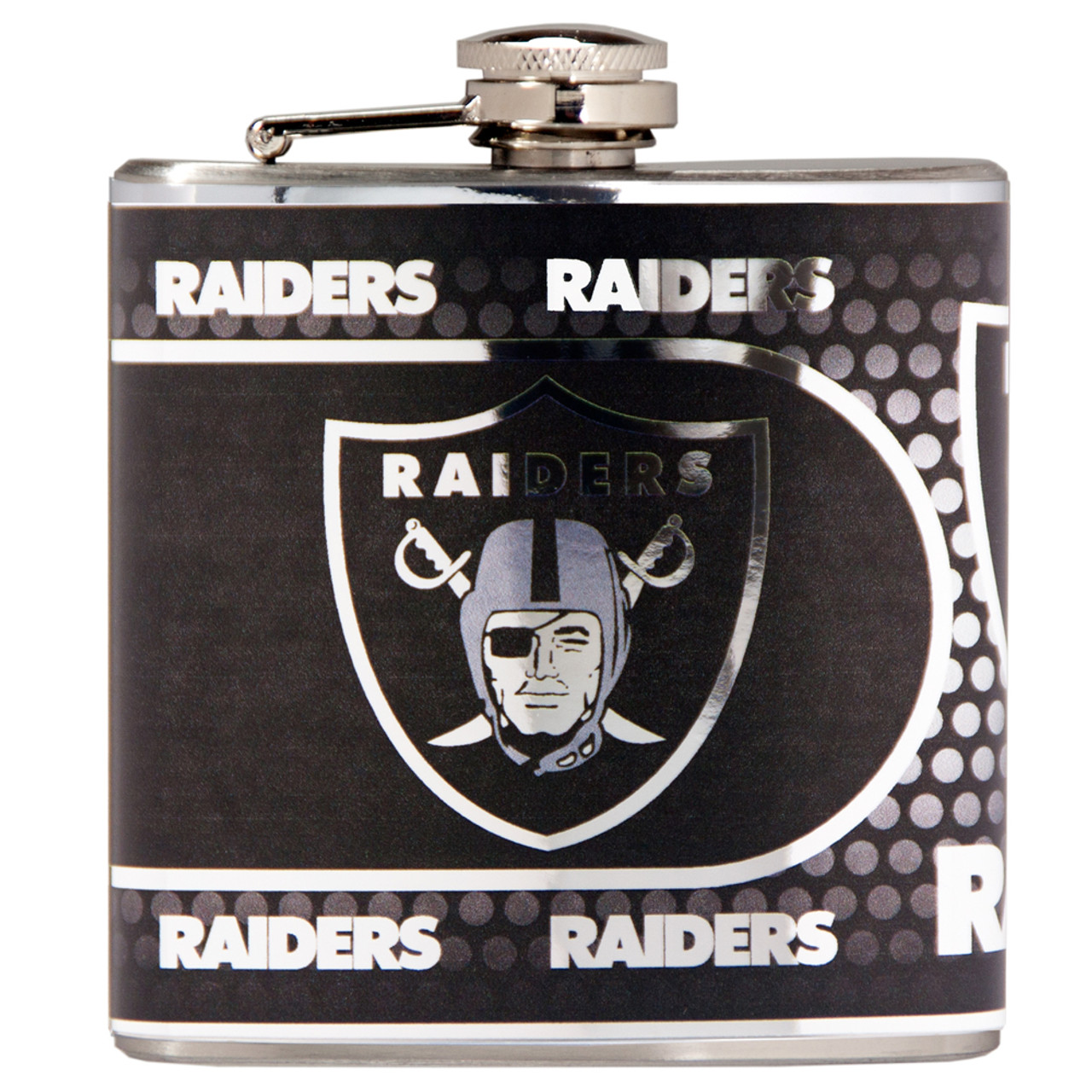 Las Vegas Raiders Stainless Steel Flask 