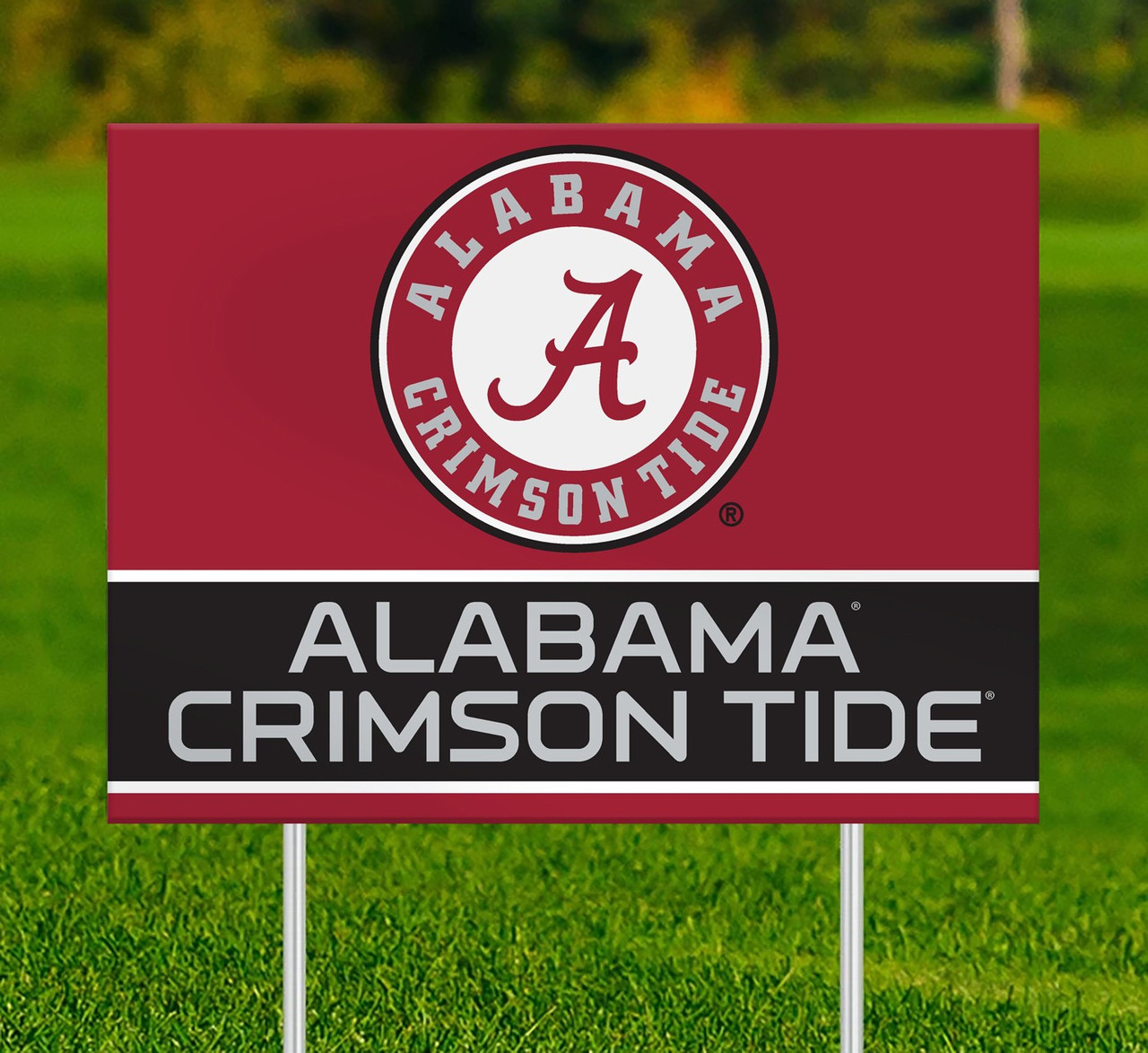 Alabama Crimson Tide Team Name Yard Sign Sports Unlimited
