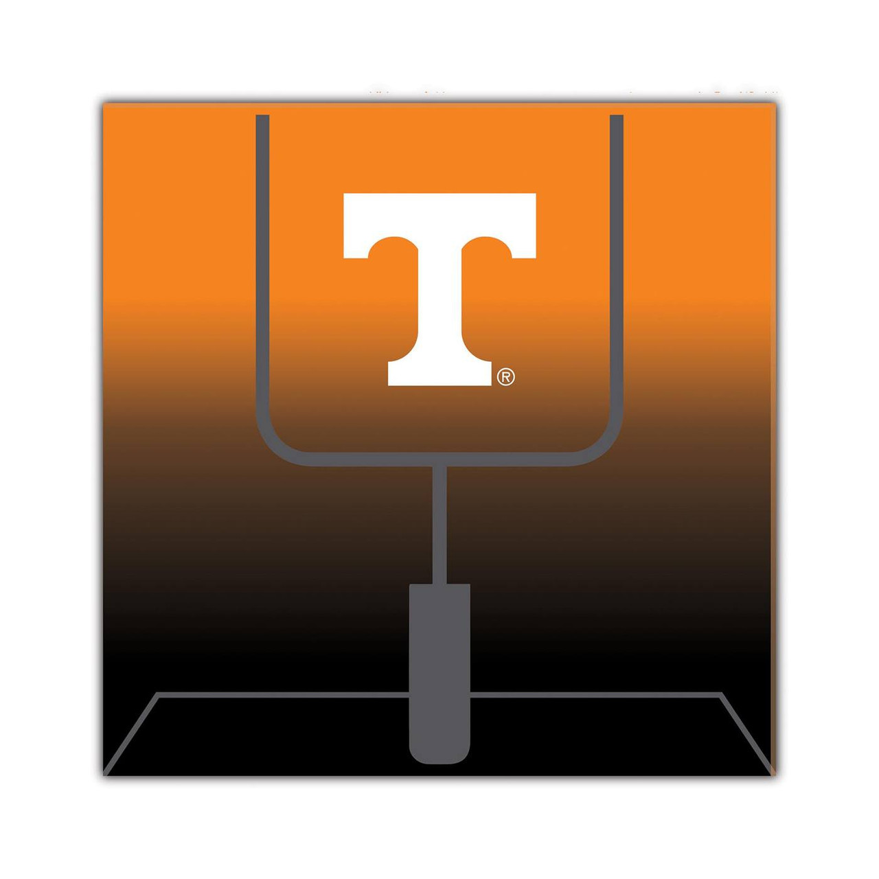 Tennessee Volunteers Goal Gradient 10" x 10" Sign Sports Unlimited