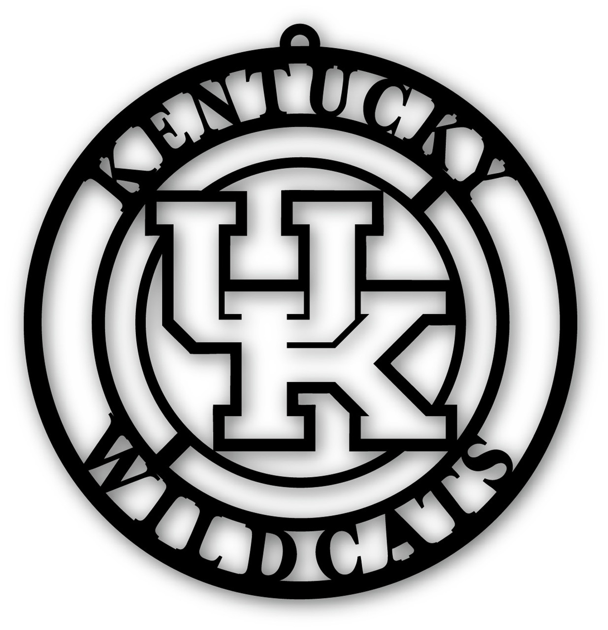 Kentucky Wildcats Silhouette Logo Cutout Door Hanger - Sports Unlimited kentucky-wildcats-silhouette-logo-cutout-door-hanger-sports-unlimited