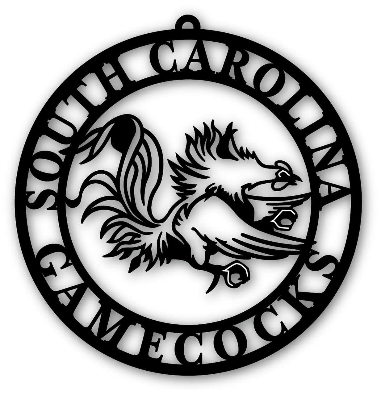 South Carolina Gamecocks Silhouette Logo Cutout Door Hanger - Sports Unlimited south-carolina-gamecocks-silhouette-logo-cutout-door-hanger-sports-unlimited