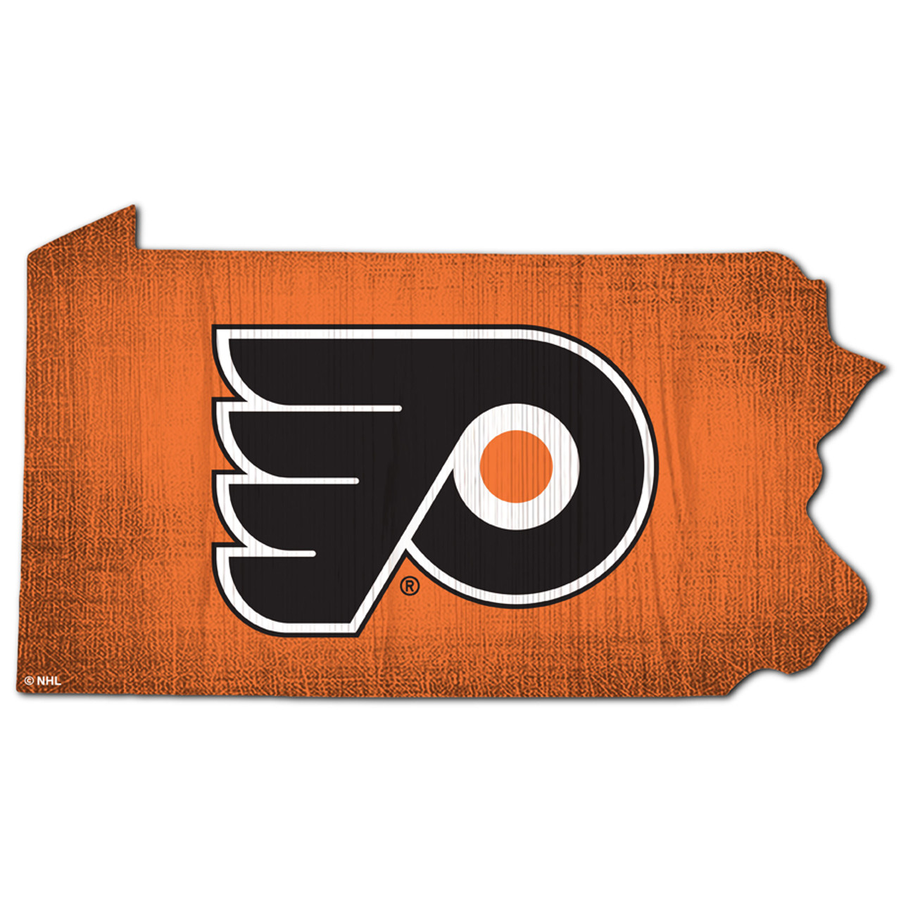 Philadelphia Flyers 12 Team Color Logo State Sign