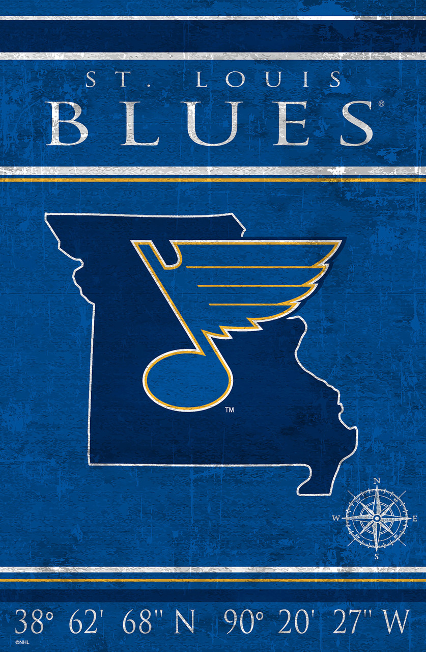 St. Louis Sports Teams Poster, St. Louis Cardinals St. Louis Blues