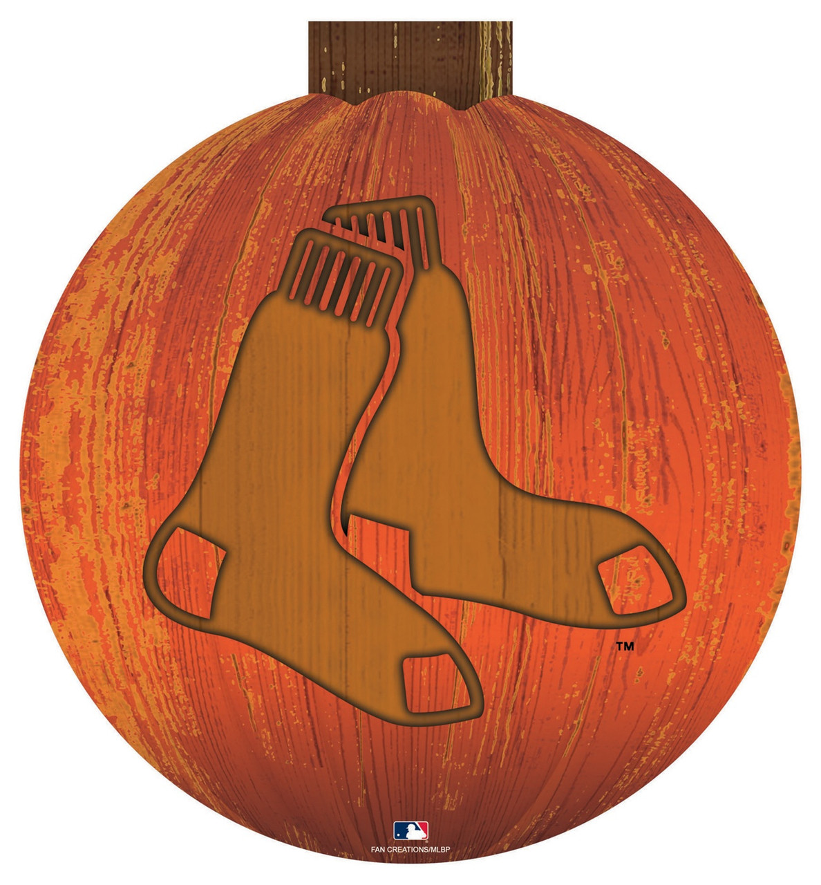 Boston Red Sox 12 boston-red-sox-12-halloween-pumpkin-sign-sports-unlimited