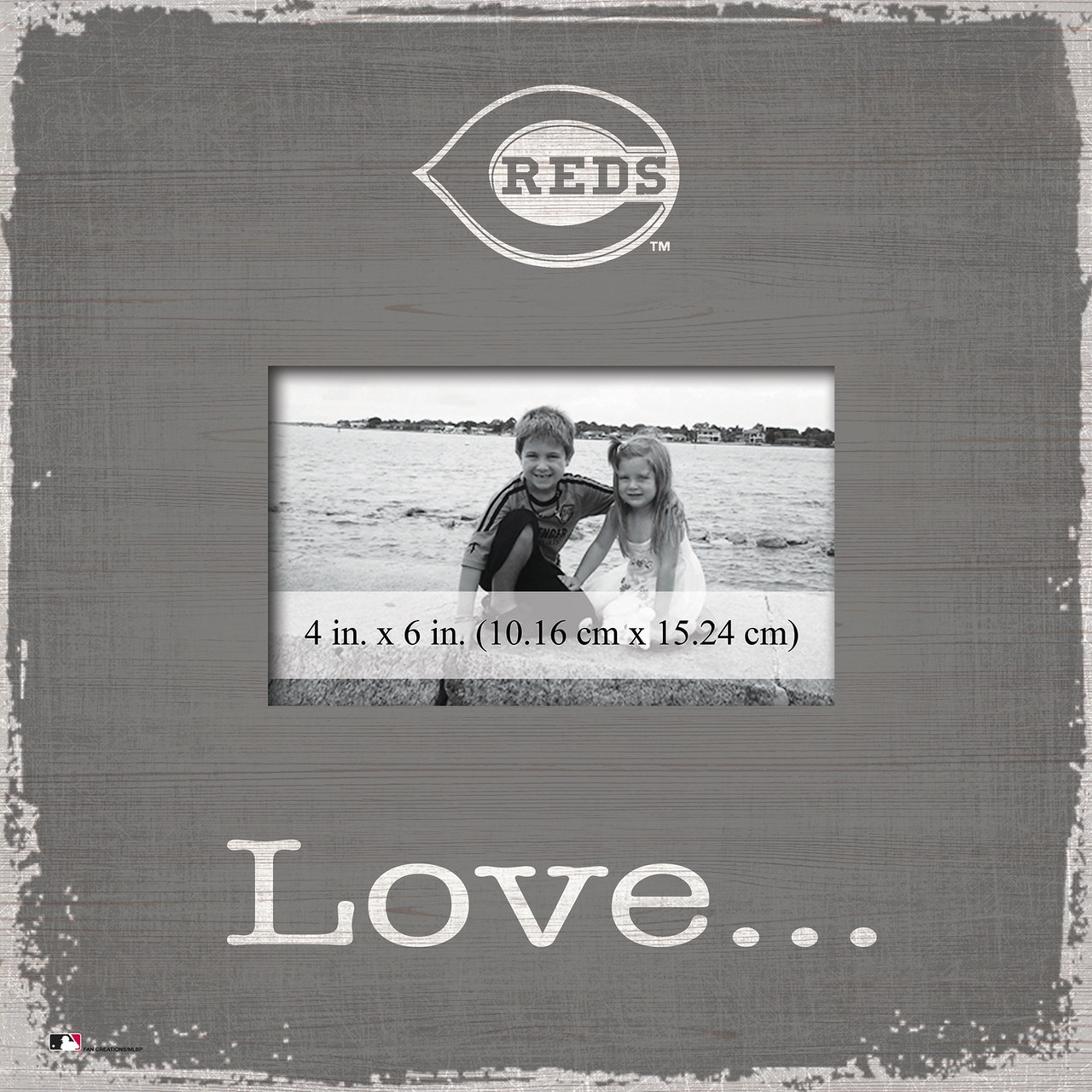 Cincinnati Reds Love Picture Frame - Sports Unlimited