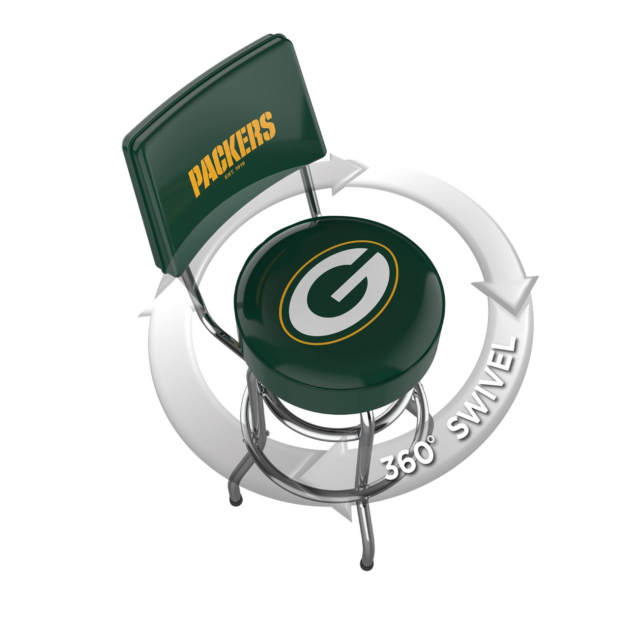 Imperial International Green Bay Packers Barstool