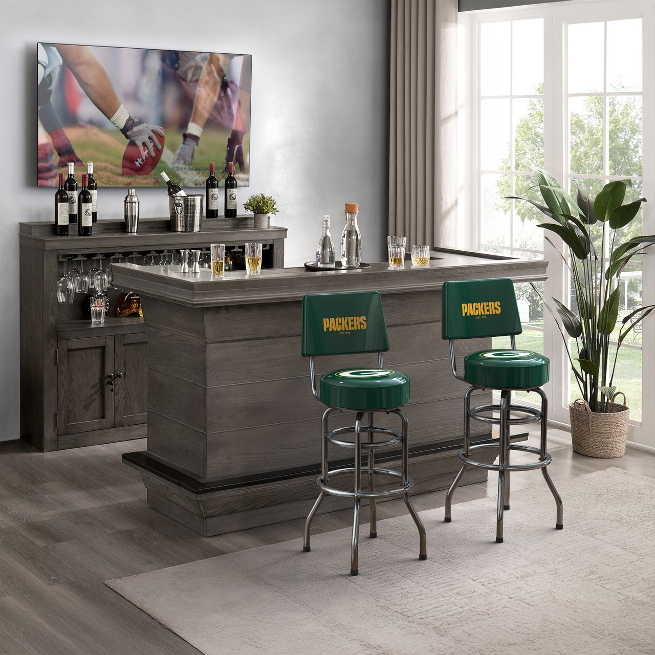 Imperial International Green Bay Packers Barstool - Thumbnail 3