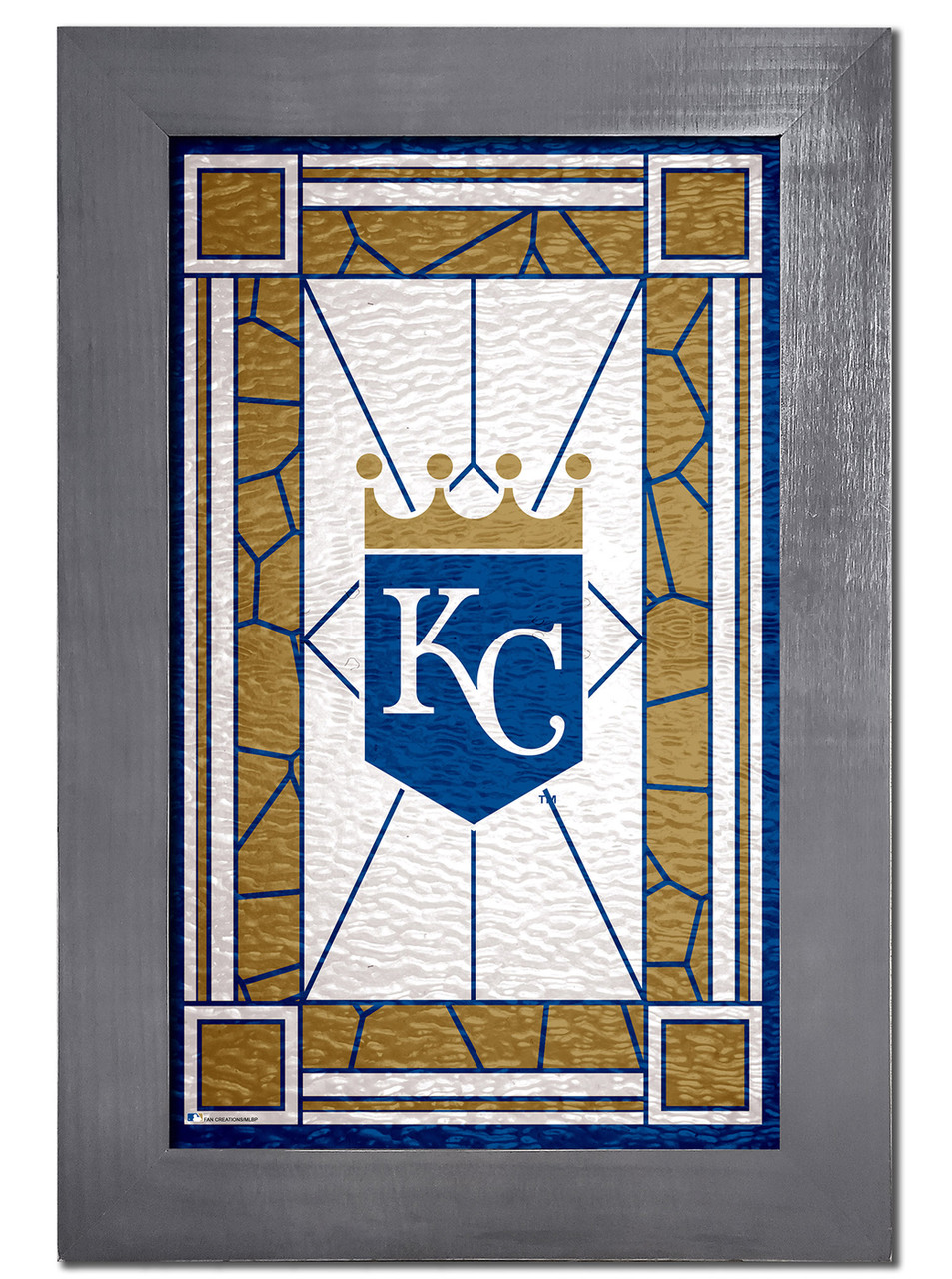 Kansas City Royals 6 x 12 Heritage Logo Sign - Sports Unlimited