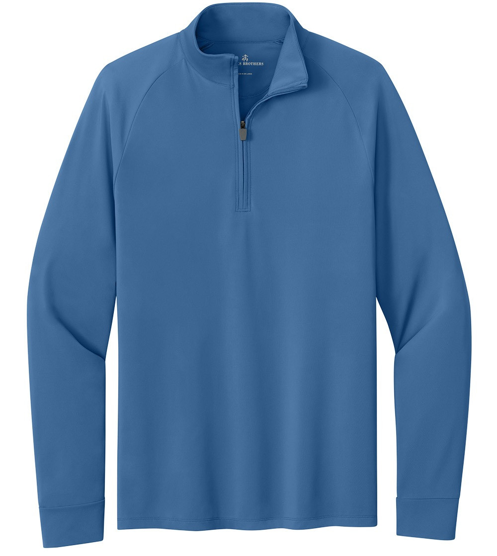 Brooks Brothers Men's Custom Luxe Performance 1/4-Zip - Sports