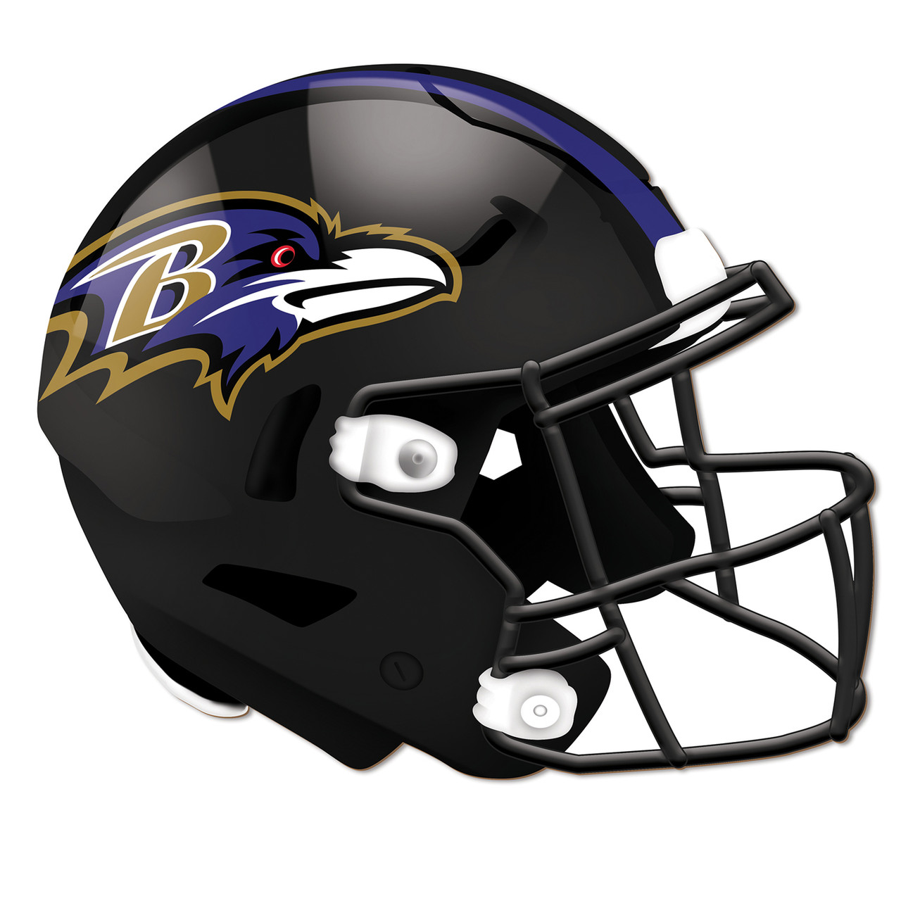 NFL Baltimore Ravens Fan Creations Distressed Helmet Cutout Sign