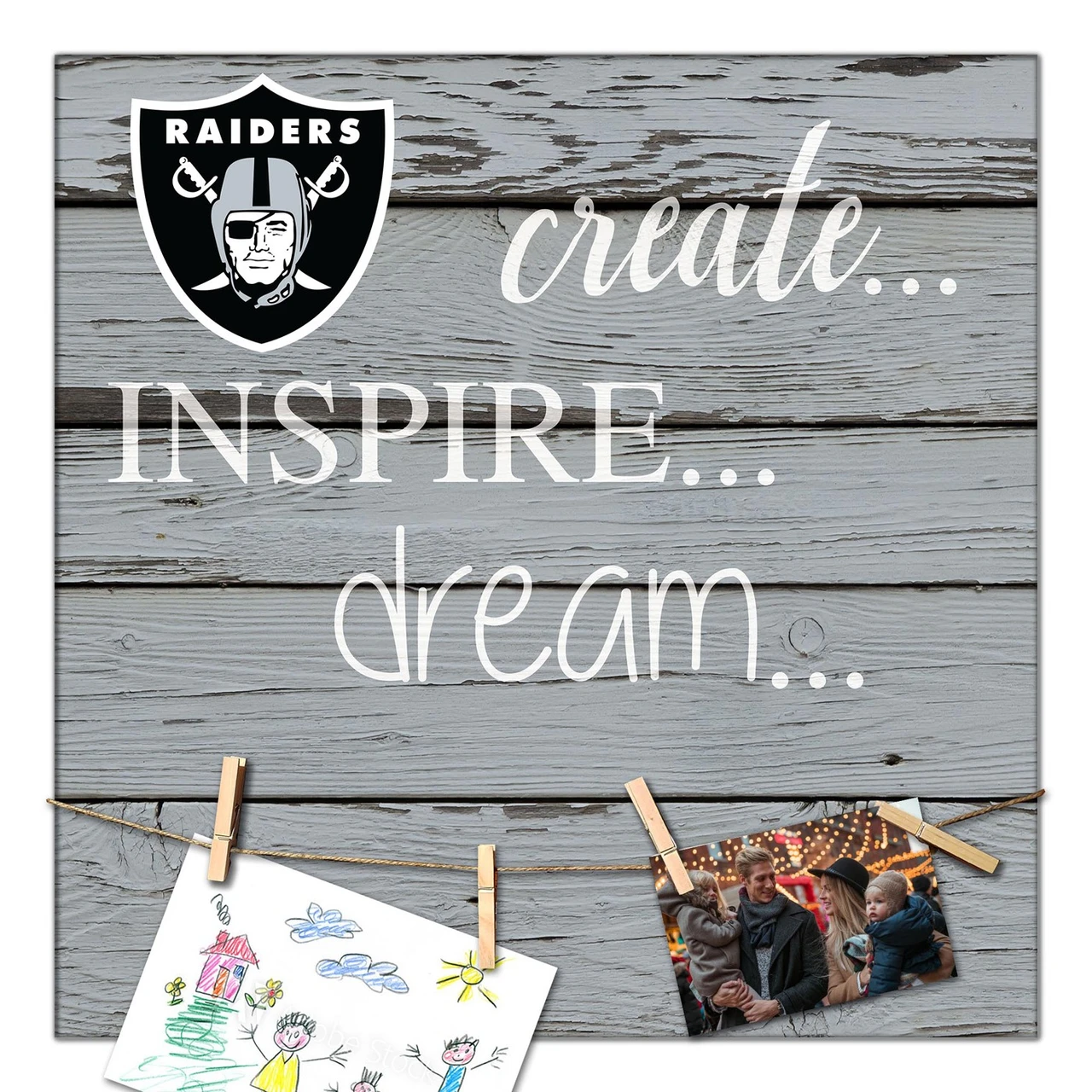 Raider Create Las Vegas Raiders Create, Inspire, Dream Sign - Sports Unlimited