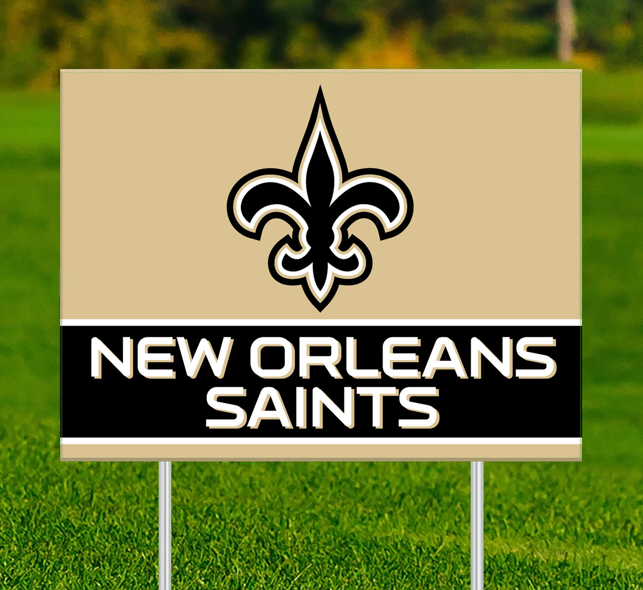 New Orleans Saints Team Name Yard Sign - Sports Unlimited