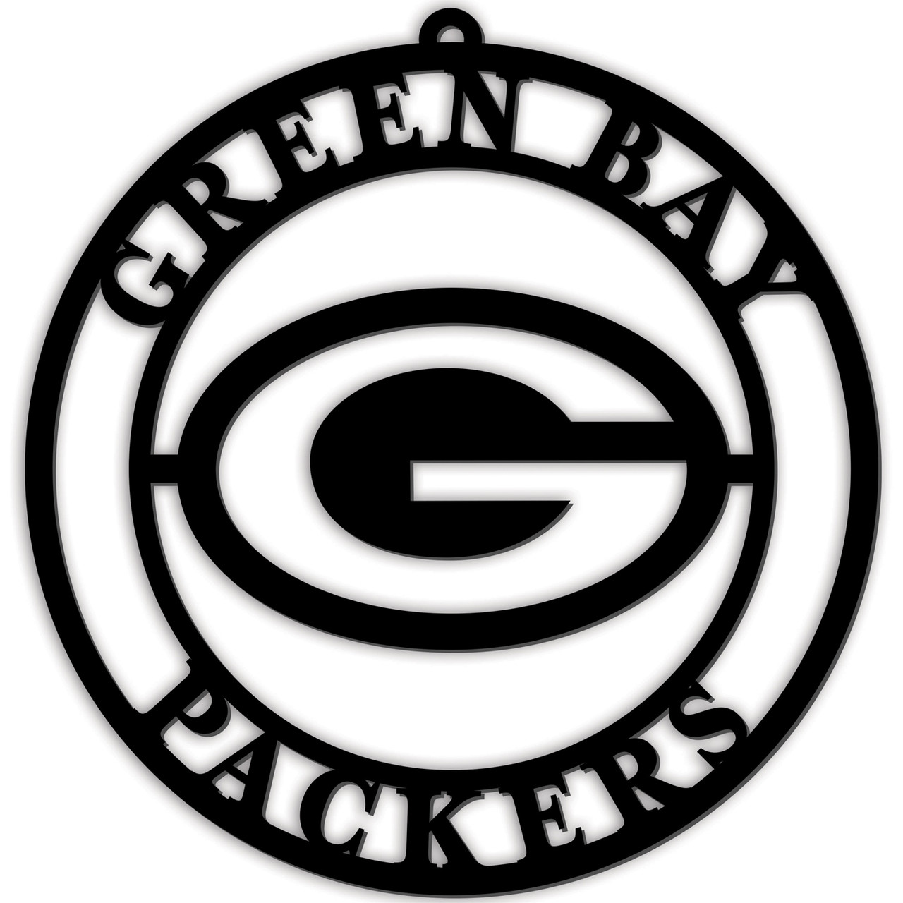 Green Bay Packers Silhouette Logo Cutout Door Hanger - Sports Unlimited green-bay-packers-silhouette-logo-cutout-door-hanger-sports-unlimited
