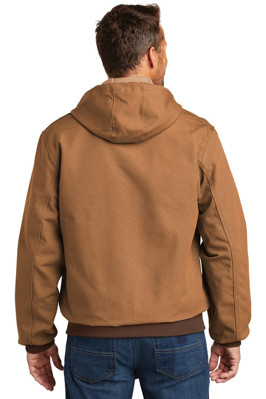 Carhartt Thermal-Lined Duck Active Men's Custom Jacket - Sports