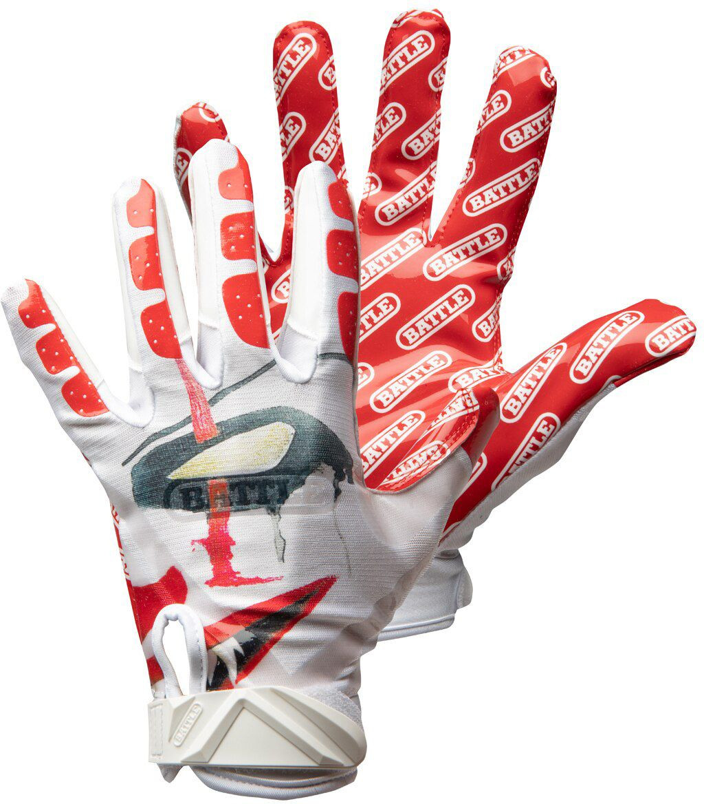 Battle Sports Clown Cloaked Adult Football Receiver Gloves