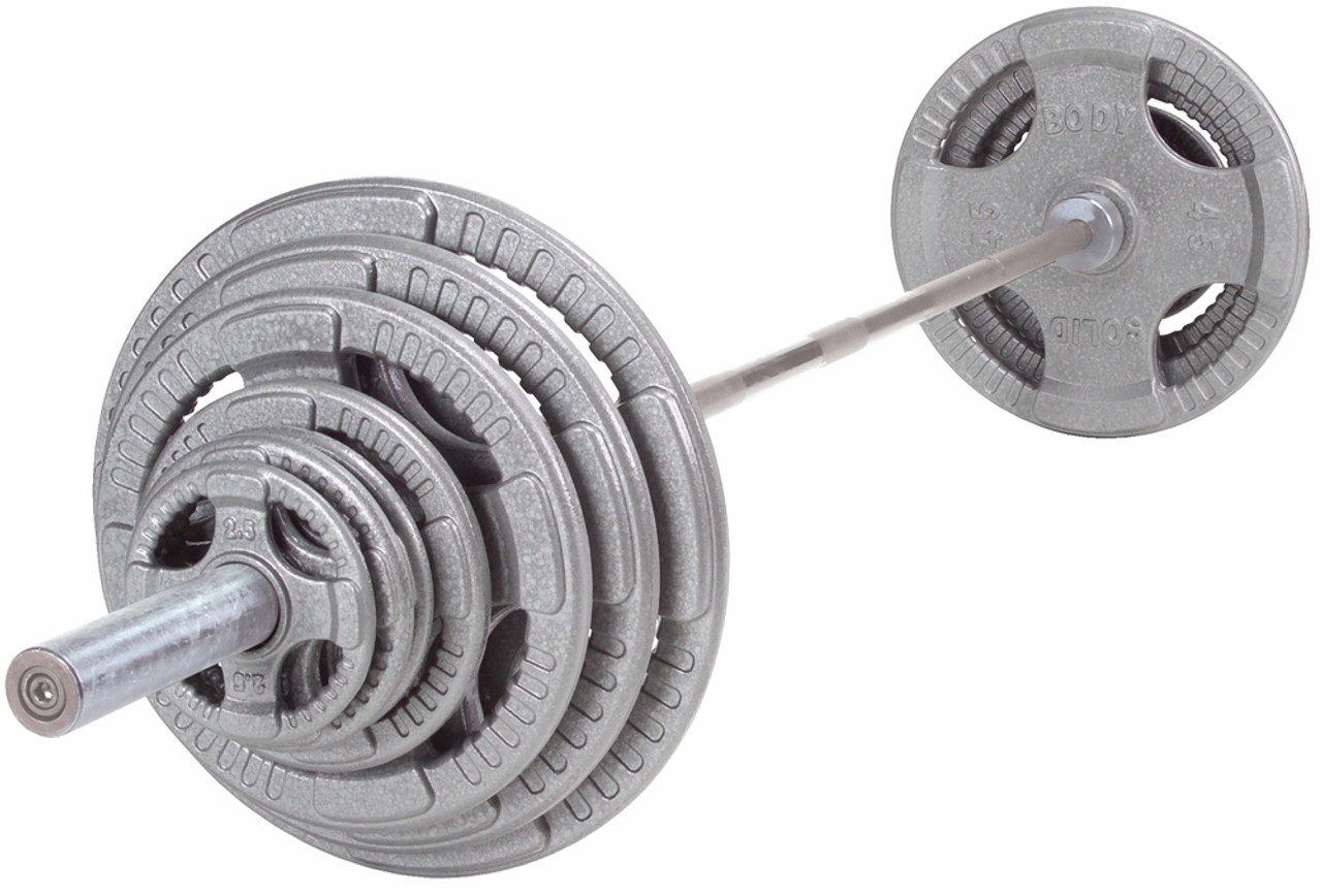 Iron Grip Olympic Barbell