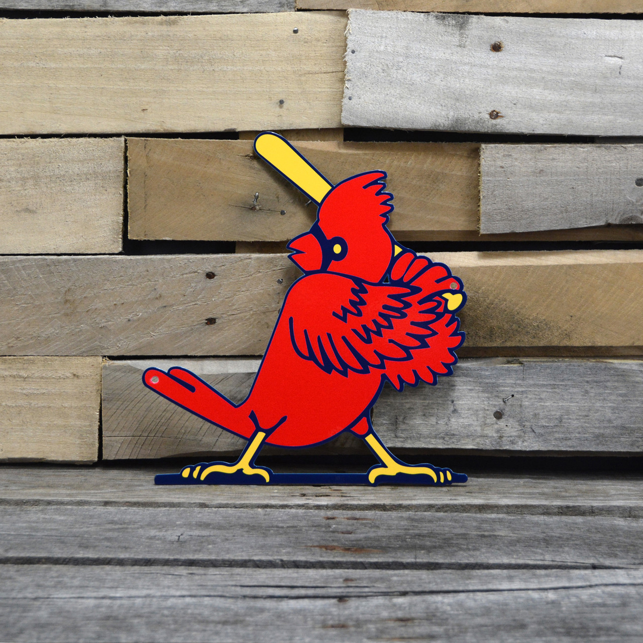 St. Louis Cardinals 12 Logo State Sign