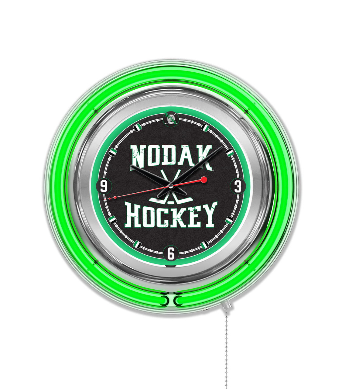 University of North Dakota Hockey Neon Clock - Sports Unlimited