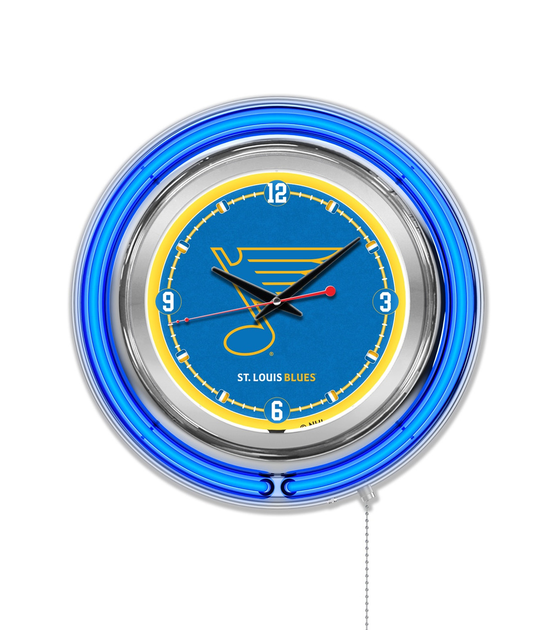 St. Louis Blues Neon Clock - Sports Unlimited