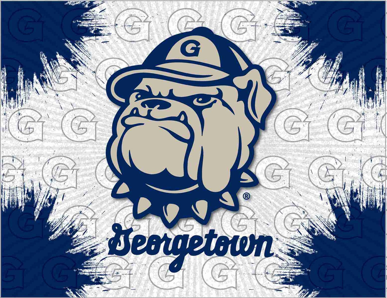 Georgetown Hoya Logo Men's Rowing Georgetown University Athletics
